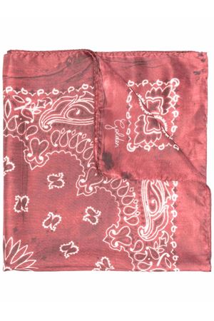 Red silk scarf GOLDEN GOOSE | GUP01053P00066740385